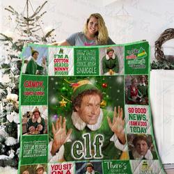 Elf Quilt Blanket 02226 and Home Decor