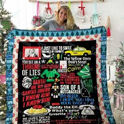 Elf Quilt Blanket 02290 and Home Decor
