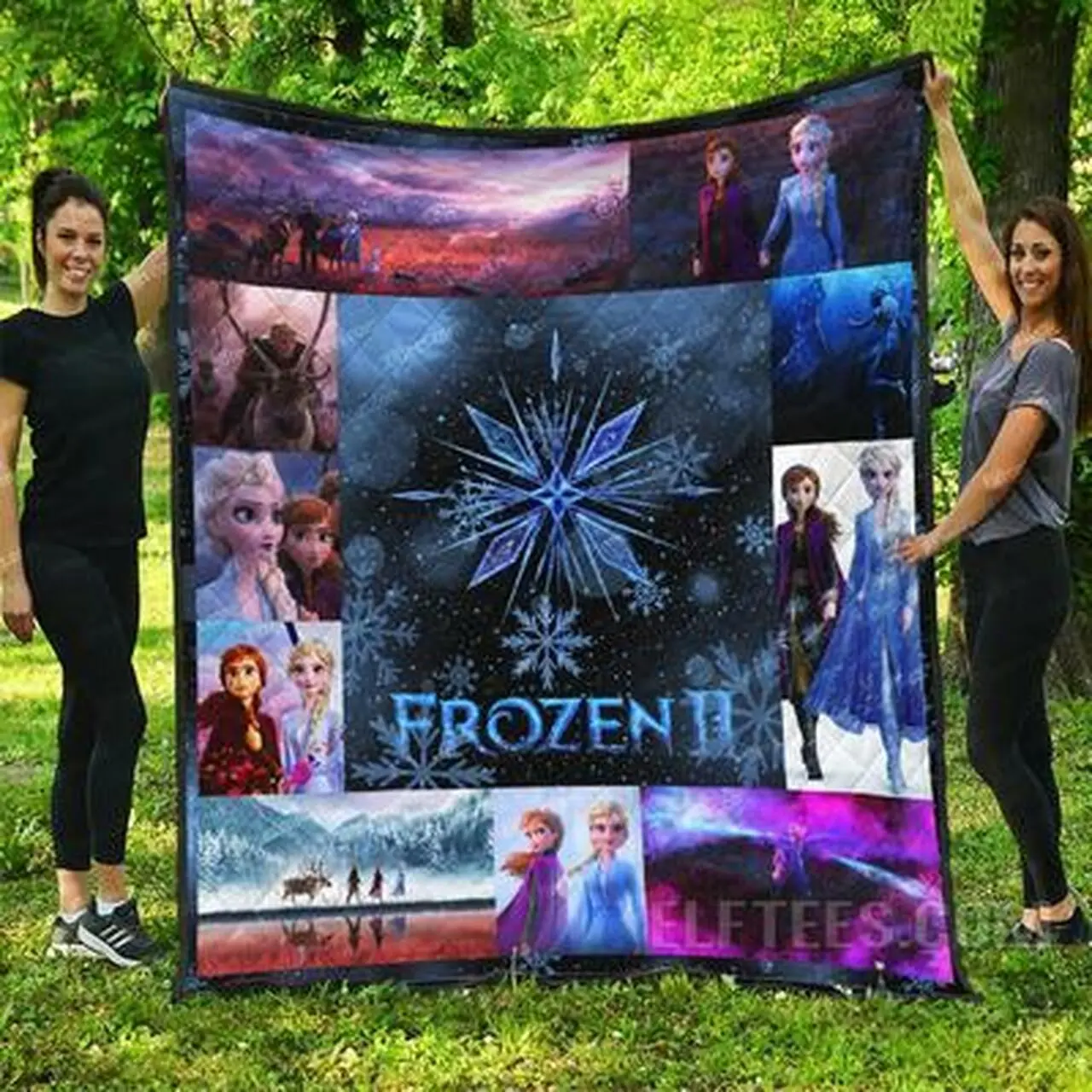Elsa Frozen 2 Quilt Blanket Disney Quilt Blanket Frz2N Quilt and Home Decor