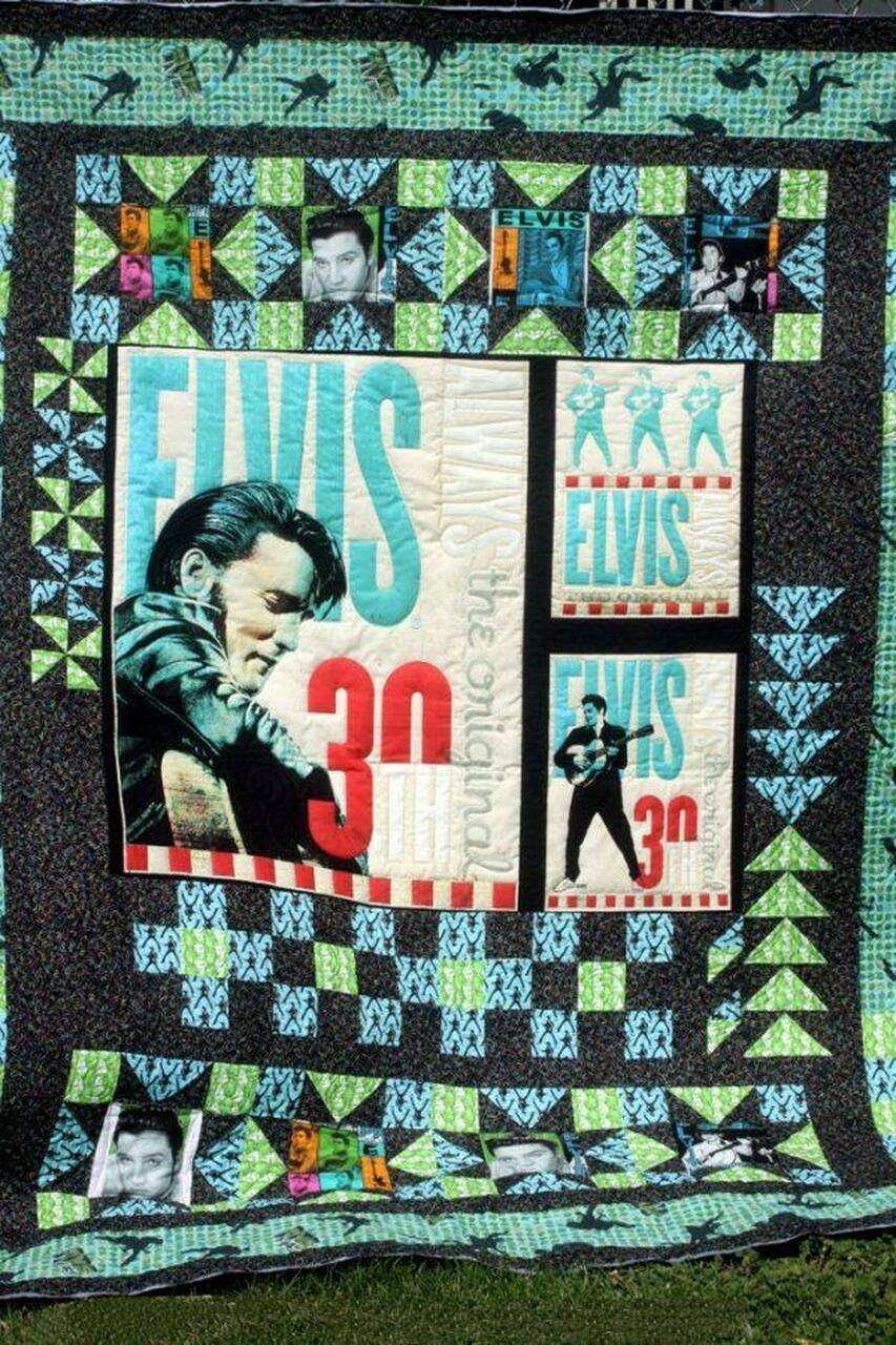 Elvis 1 Quilt Blanket Bn14 Quilt and Home Decor