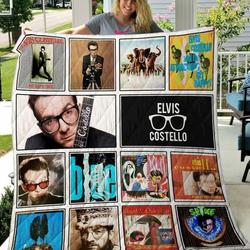 Elvis Costello Quilt Blanket M100608  Quilt and Home Decor