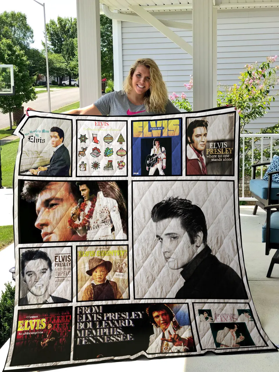 Elvis Presiey Quilt Quilt and Home Decor