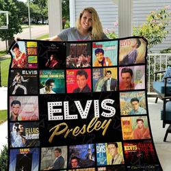 Elvis Presley Quilt Blanket 01195 and Home Decor