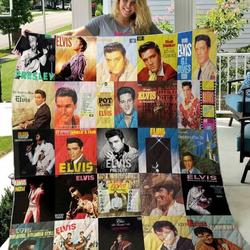 Elvis Presley Quilt Blanket M100608  Quilt and Home Decor