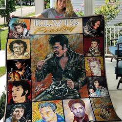 Elvis Presley Ver2 Quilt Blanket and Home Decor