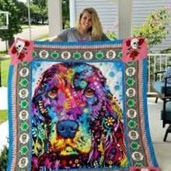English Cocker Spaniel Quilt Blanket Luk1Wh Dhc0301795Dd and Home Decor