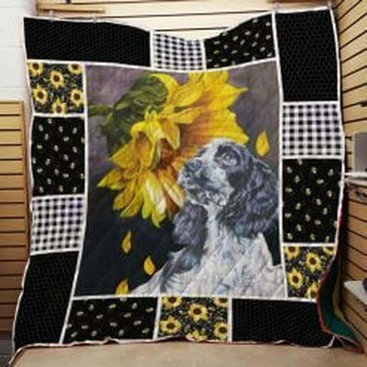 English Cocker Spaniel Quilt Blanket Luknem Dhc0301714Dd and Home Decor