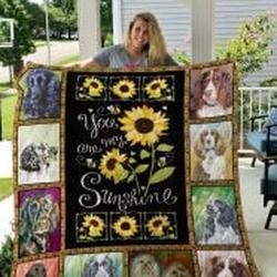English Cocker Spaniel Quilt Blanket Lukvjp Dhc0301674Dd and Home Decor