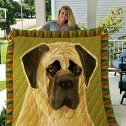 English Mastiff Quilt Blanket Lukor5 Dhc0301895Dd and Home Decor