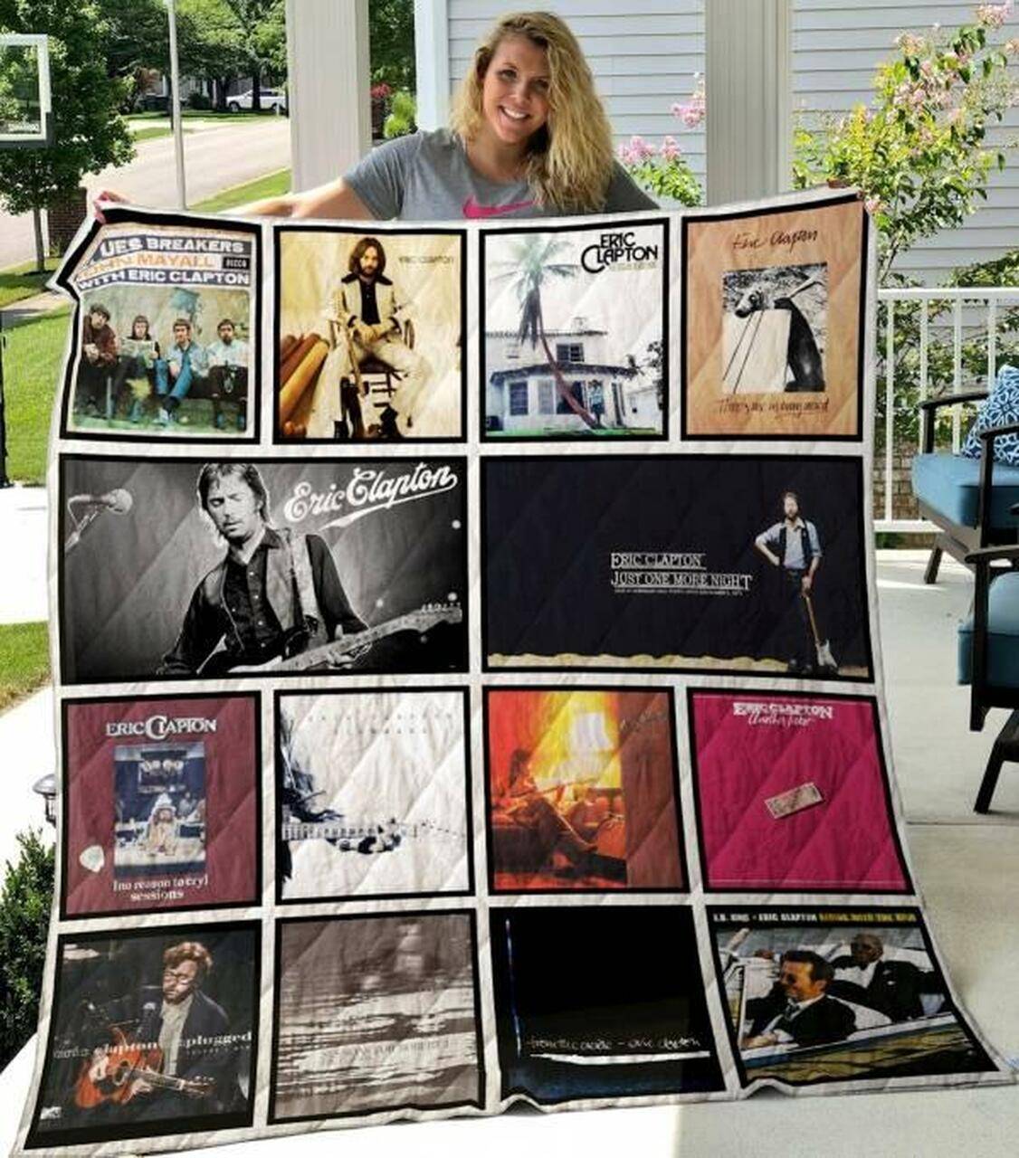 Eric Clapton Quilt Blanket M100608 Quilt and Home Decor