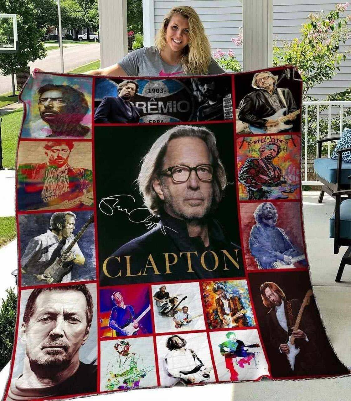 Eric Clapton Ver3 Blanket Th1507 Quilt and Home Decor