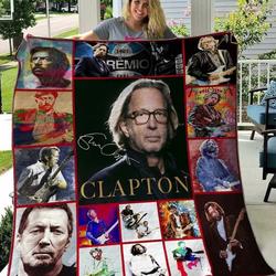 Eric Clapton Ver3 Blanket Th1507 Quilt and Home Decor