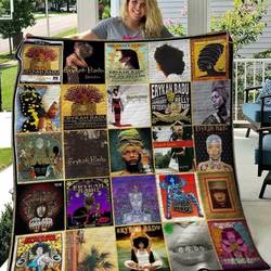 Erykah Badu Blanket Th1607 Quilt and Home Decor