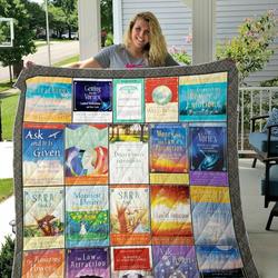 Esther Hicks Books Quilt Blanket and Home Decor