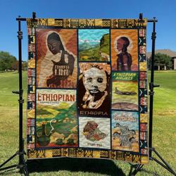 Ethiopia DHCCNA0909 Quilt Blanket and Home Decor