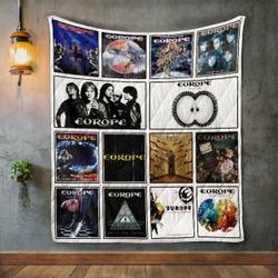 Europe Album Covers Quilt Blanket and Home Decor
