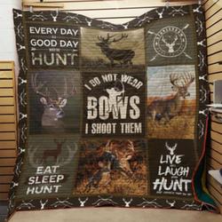 Everyday Good Day Hunt Quilt 3D Printing Ht418009  Quilt and Home Decor