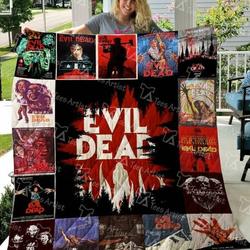 Evil Dead Quilt Blanket  Limited Quilt Blanket and Home Decor