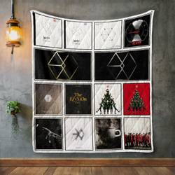 Exo Album Covers Quilt Blanket and Home Decor