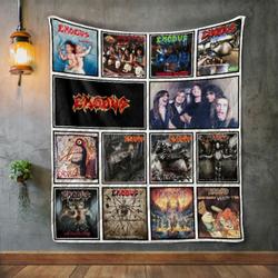 Exodus Album Covers Quilt Blanket and Home Decor