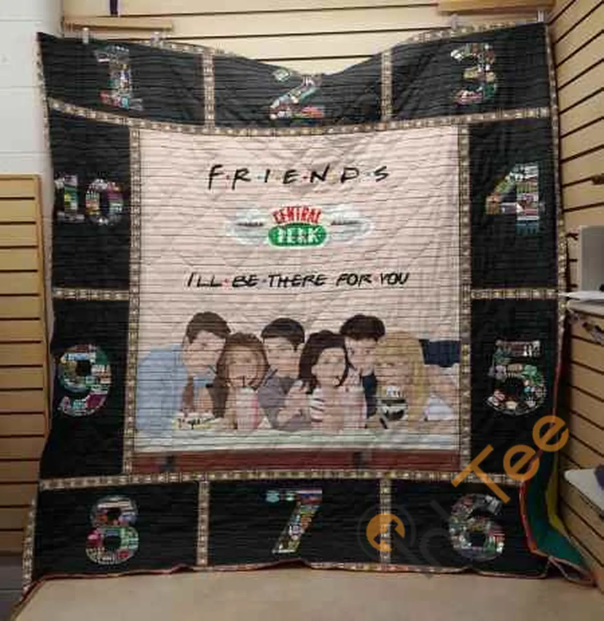 F-R-I-E-N-D Collage Blanket TH10072019 Quilt and Home Decor