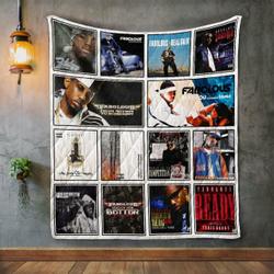 Fabolous Album Covers Quilt Blanket and Home Decor