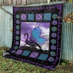 Fairy Dragon Quilt Blanket Lp05  Quilt and Home Decor