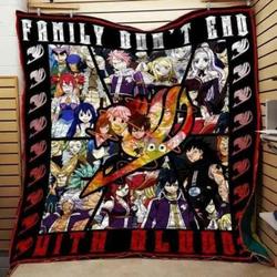 Fairy Tail Family Blanket Th0907 Quilt and Home Decor