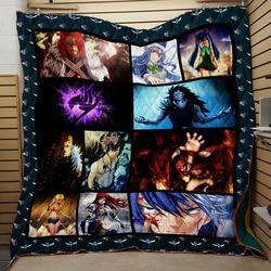 Fairy Tail Fight Quilt V7  Quilt and Home Decor