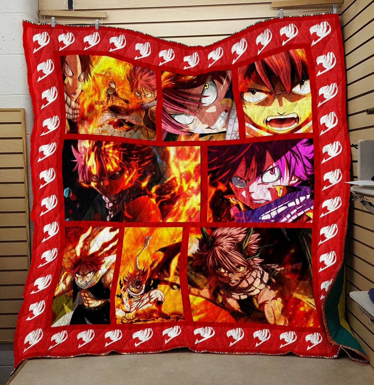 Fairy Tail Quilt V1 Quilt and Home Decor