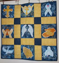 Faith Clm050719 Quilt Blanket and Home Decor
