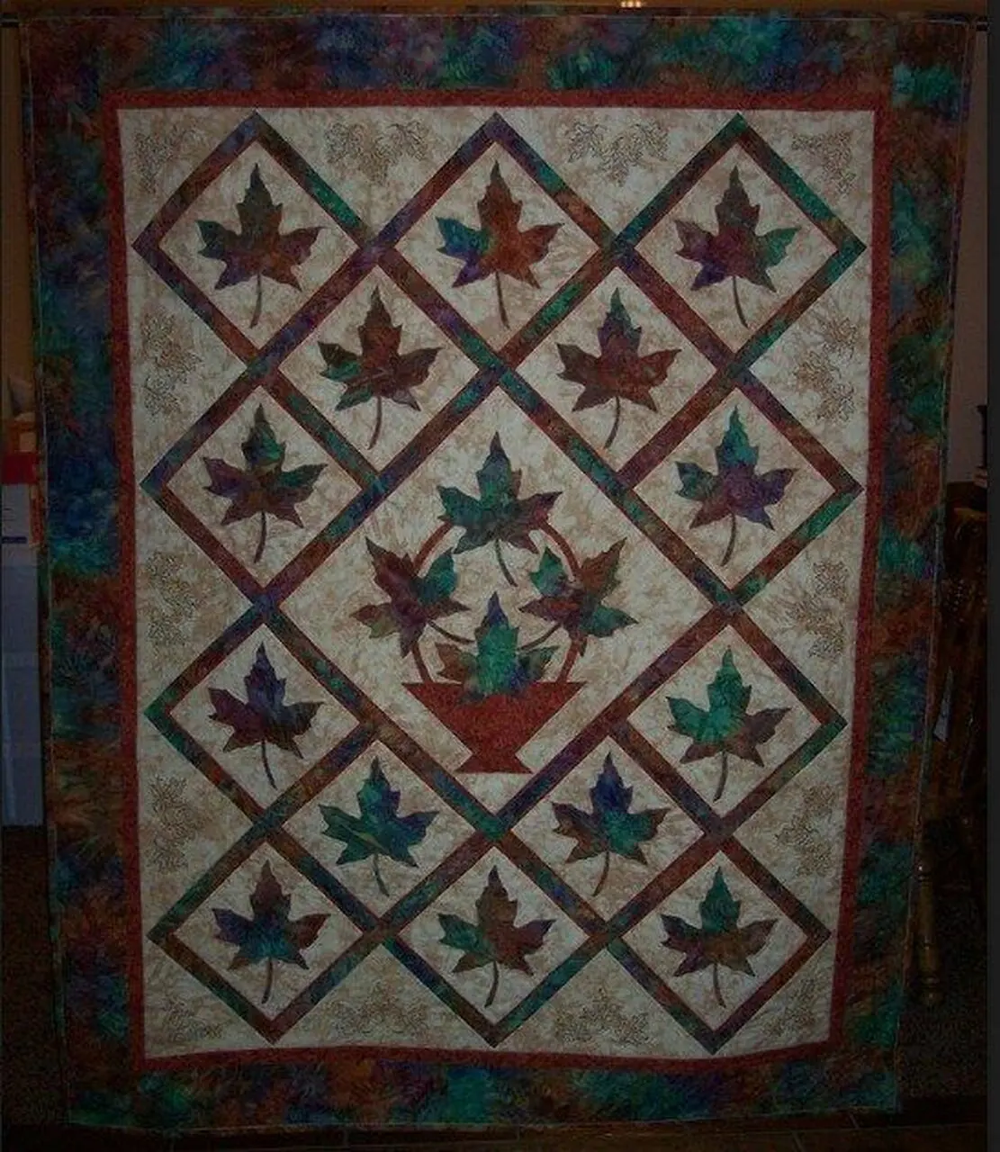 Fall Majesty Cla1810207Q Quilt Blanket and Home Decor