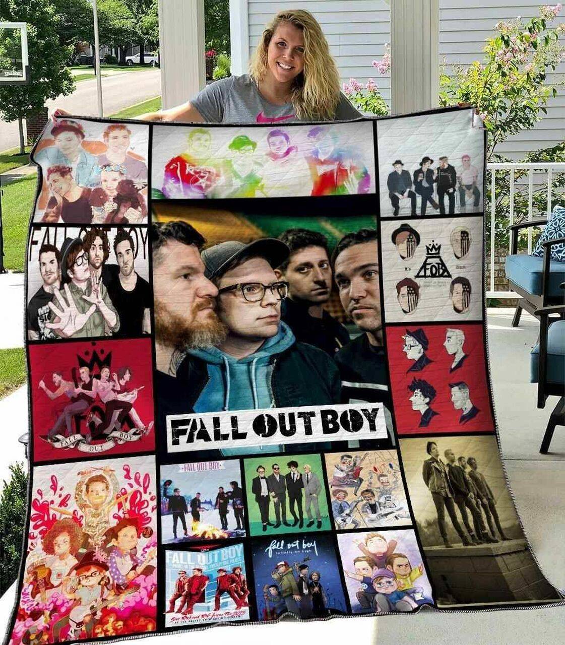 Fall Out Boy Blanket Th1507 Quilt and Home Decor