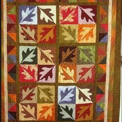 Falling Leaves Cla2210180Q Quilt Blanket and Home Decor