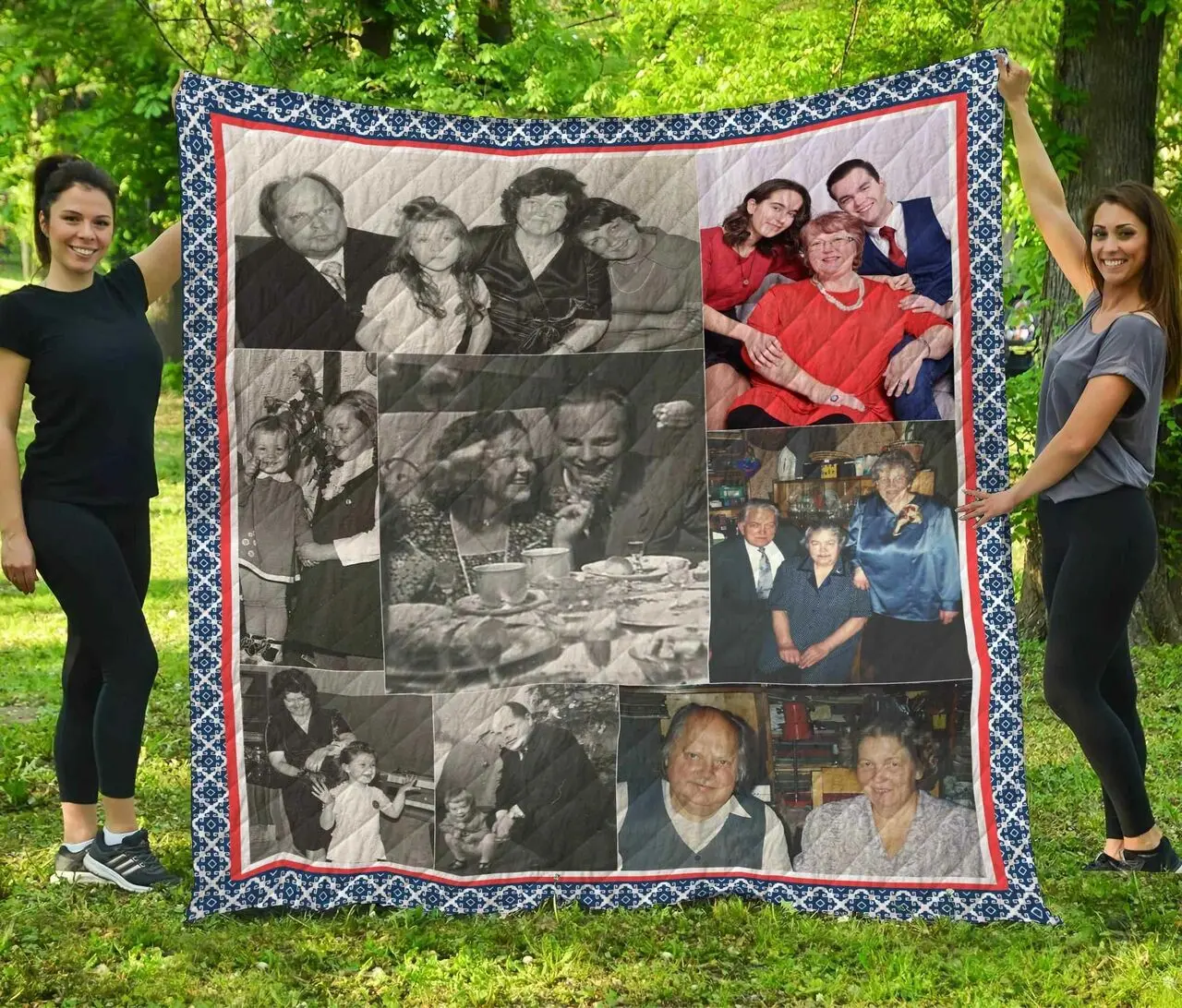 Family Blanket Th1609 Quilt and Home Decor