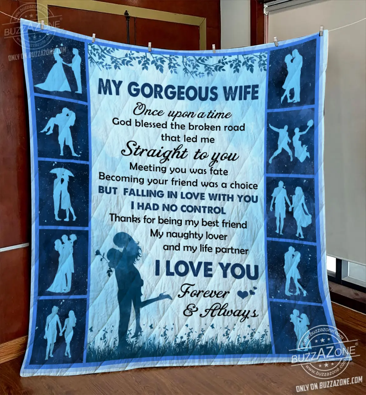 Family Wife Straight To You Quilt Cc and Home Decor