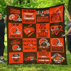 Fan Cleveland Browns Amazing Gift Idea Quilt and Home Decor
