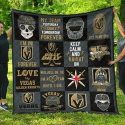 Fan Vegas Golden Knights Amazing Gift Quilt and Home Decor