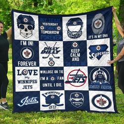 Fan Winnipeg Jets Amazing Gift Idea Quilt and Home Decor