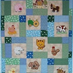 Farm Cla200651 Quilt Blanket and Home Decor