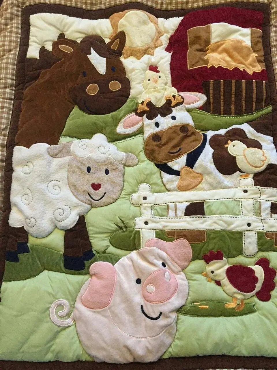 Farm Clm190637 Quilt Blanket and Home Decor