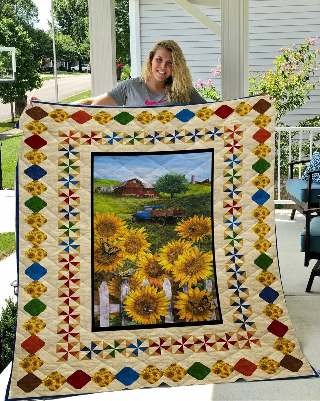 Farm Country Paradise Quilt Quilt and Home Decor