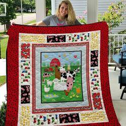 Farm Friends Animal Quilt  Quilt and Home Decor