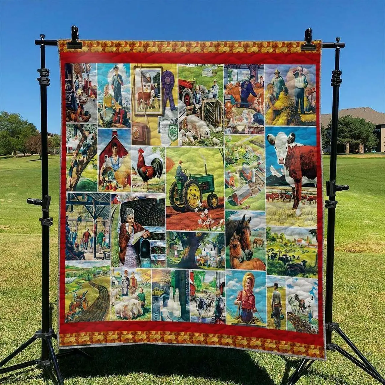 Farm Hur Quilt Cysish and Home Decor