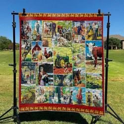 Farm Hur Quilt Cysish and Home Decor