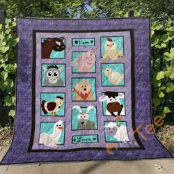 Farm Love Blanket TH0107 Quilt and Home Decor