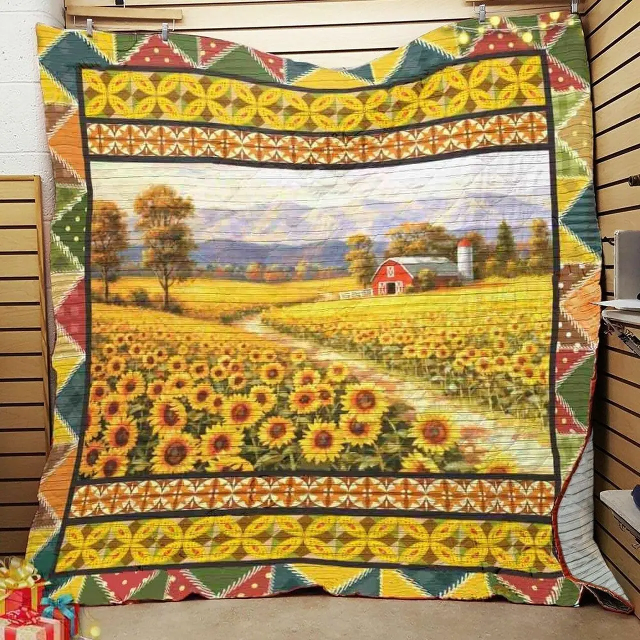 Farm Quilt Blanket ABC07111858 and Home Decor