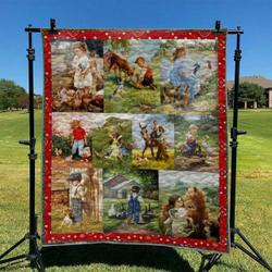 Farm Td2809485 Quilt Blanket and Home Decor