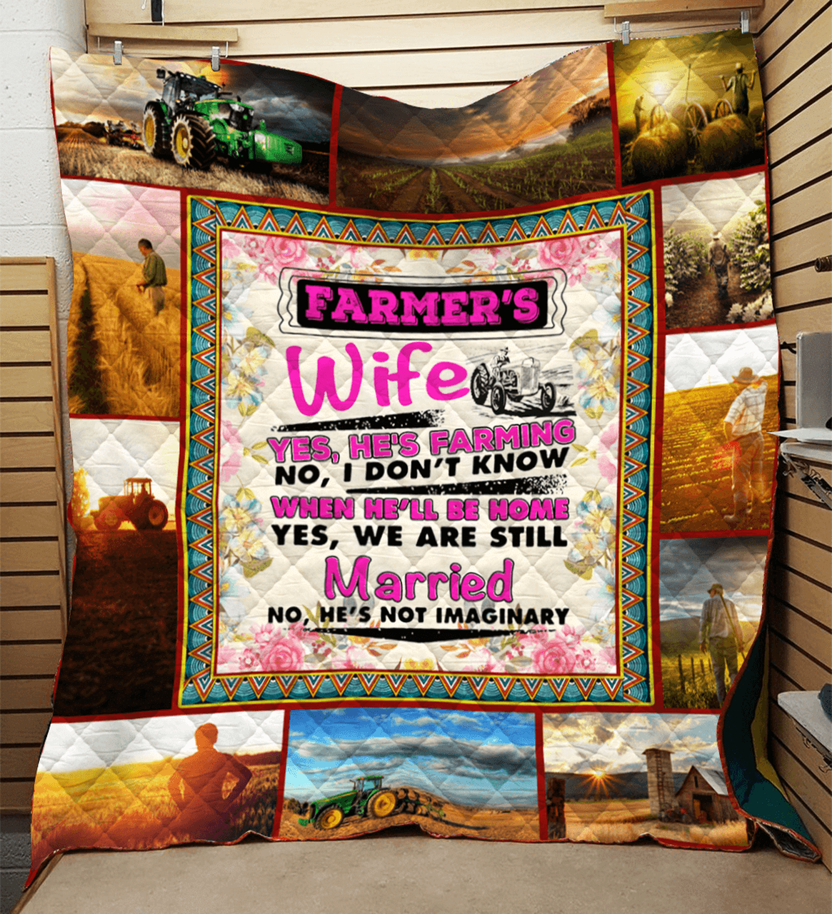 FarmerS Wife Quilt Dda and Home Decor