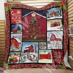 Farmhouse Christmas Hur Quilt Cysimb and Home Decor